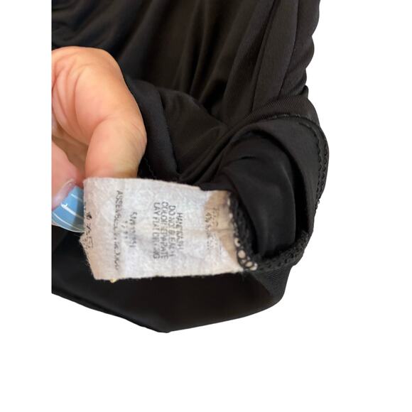 Y2K Tops Crop Grunge Clothing Solid Casual 90s Slim Live in the Moment M Basic - Picture 3 of 4